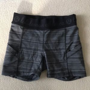 Lululemon high waisted shorts